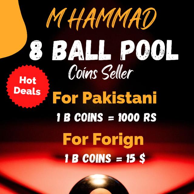 8 ball pool coins Seller (Group 4) Whatsapp Group Invite Link 2023